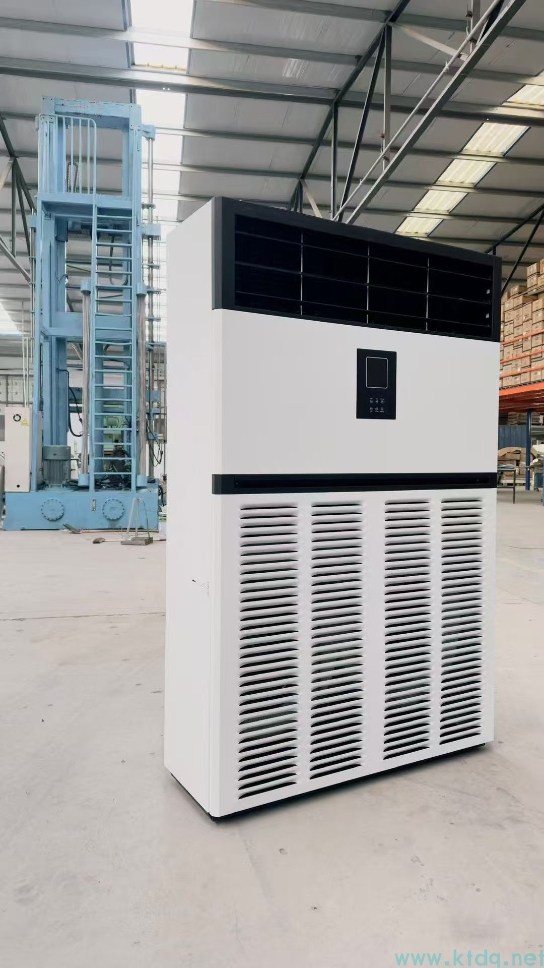 廠家供應大型10匹商用水空調 冷暖兩用水冷空調井水柜機(圖4)